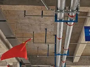 天水管廊支架的安装方法