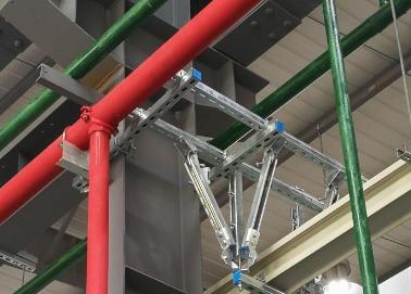 天水该抗震支架的整体式支吊架结构协调性好